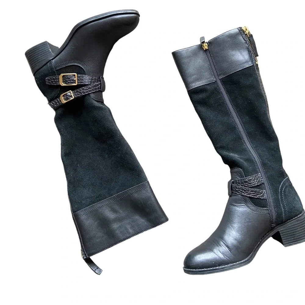 Franco Sarto Lapis Suede Leather Boot